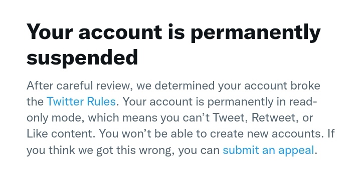 Account terminated for something I didn't do, what do I do